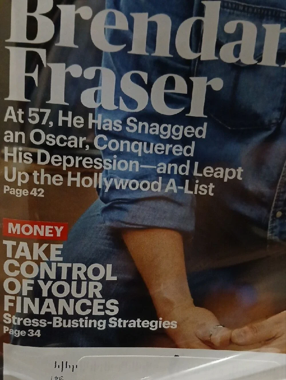 AARP The Magazine Featuring Brendan Fraser